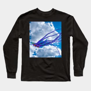 Giant Octypus Kite, Festival of the Winds - Bondi Beach, Sydney, NSW, Australia Long Sleeve T-Shirt